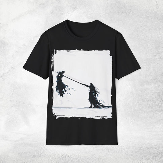Unisex gaming shirt FF7 Cloud and Sephiroth