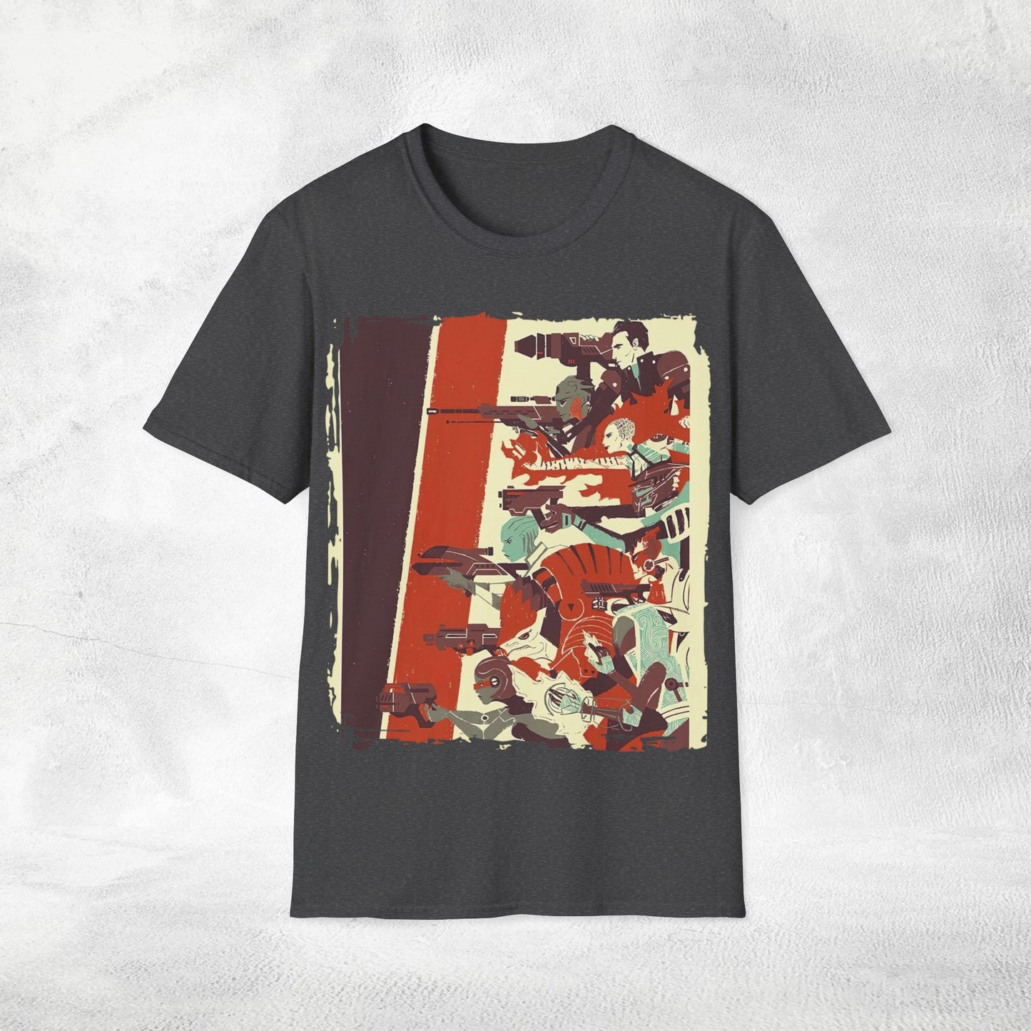 Unisex gaming shirt Mass Effect