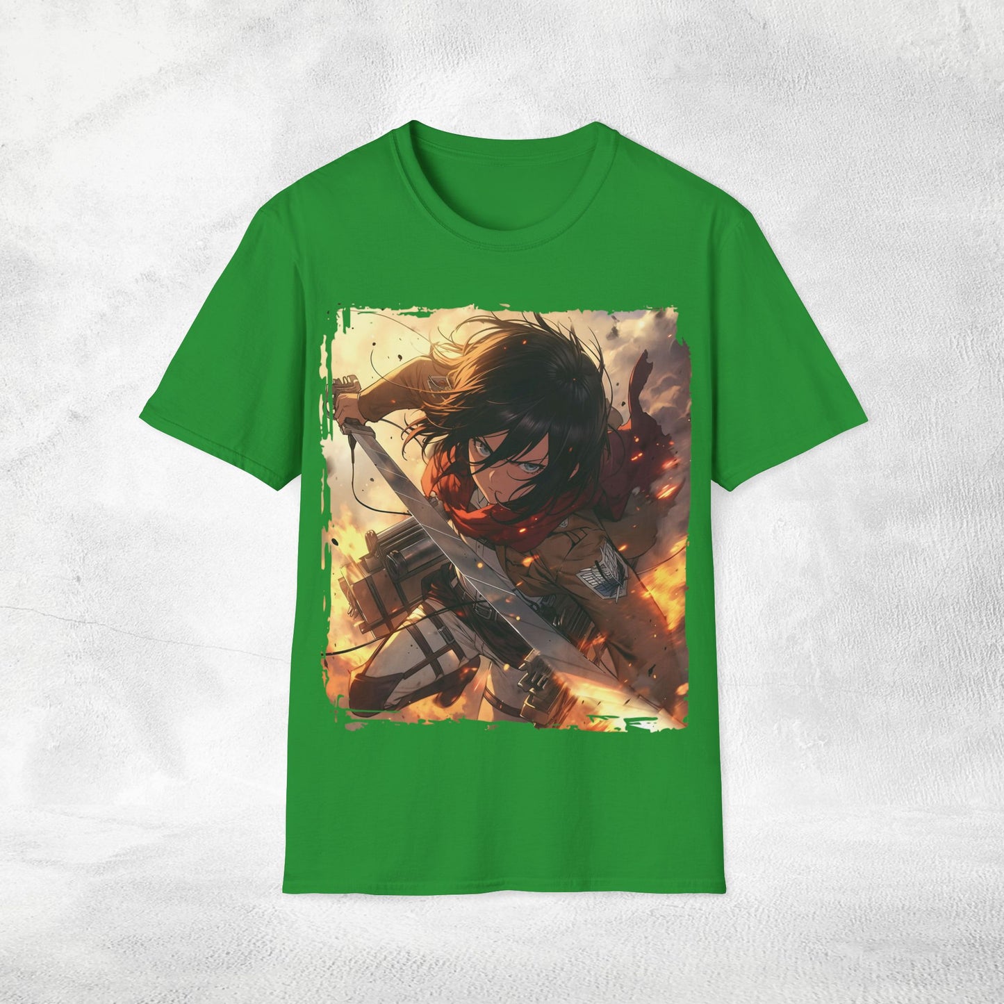 Unisex anime shirt Mikasa Ackerman