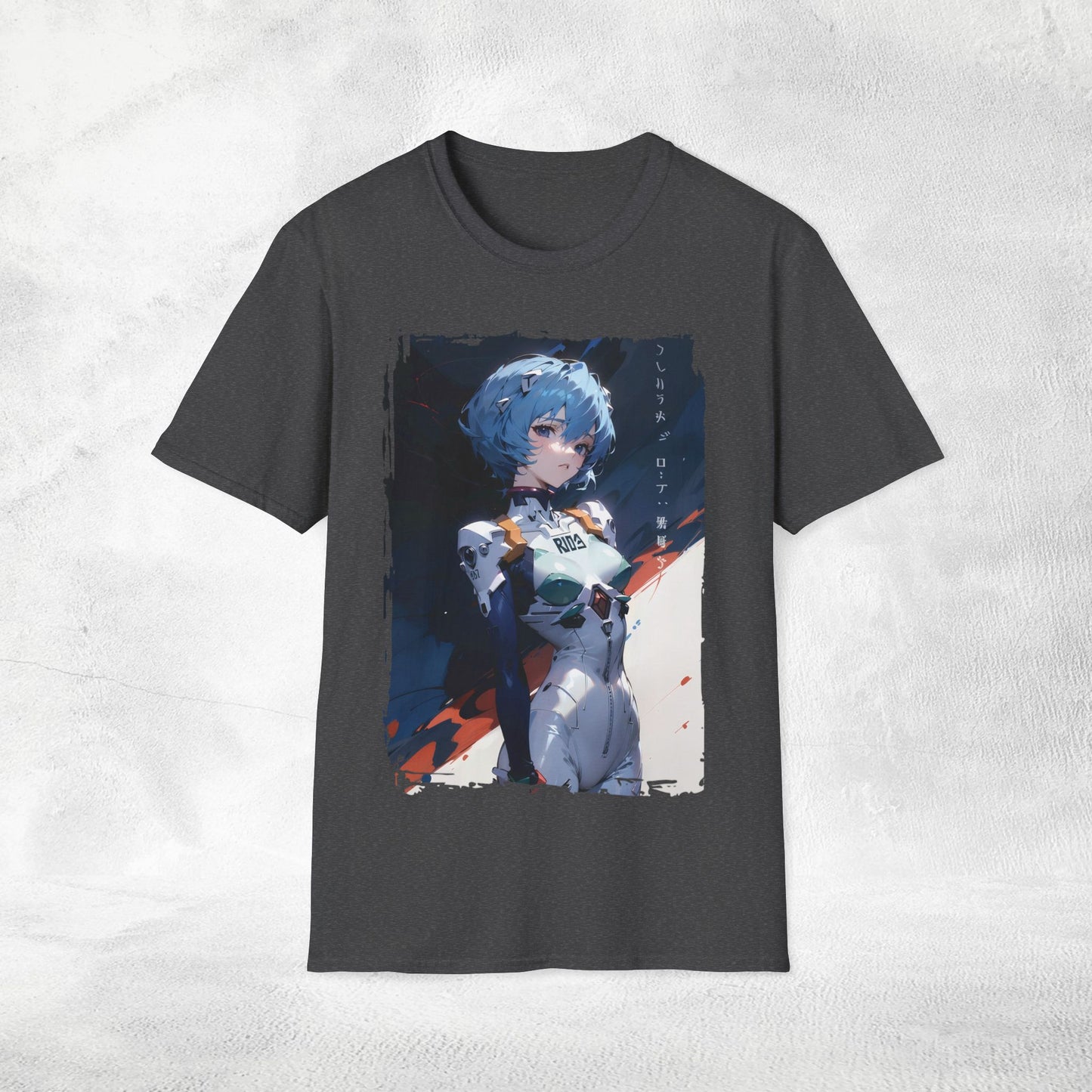 Unisex anime shirt Rei Ayanami