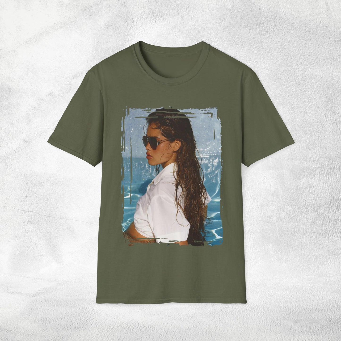 Mens T-Shirt Retro Girls