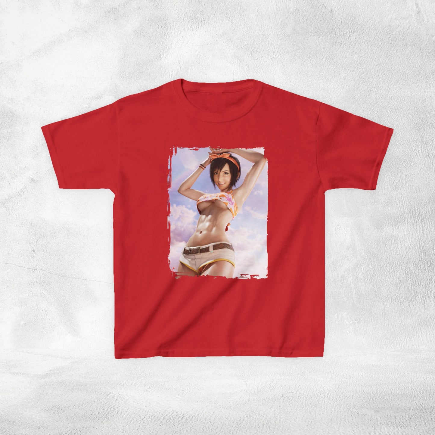Kids gaming shirt Final Fantasy Yuffie Kisaragi