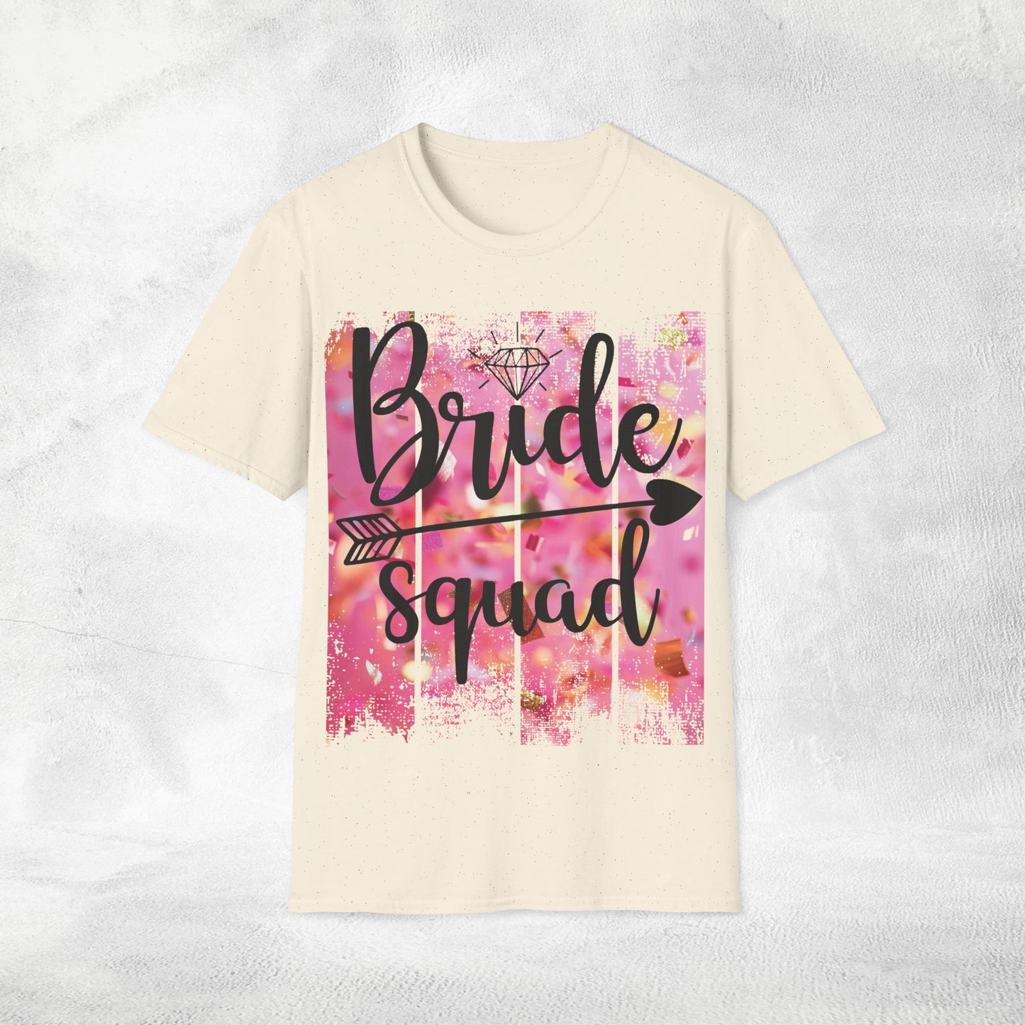 Women T-Shirt bride squad bachelorette party