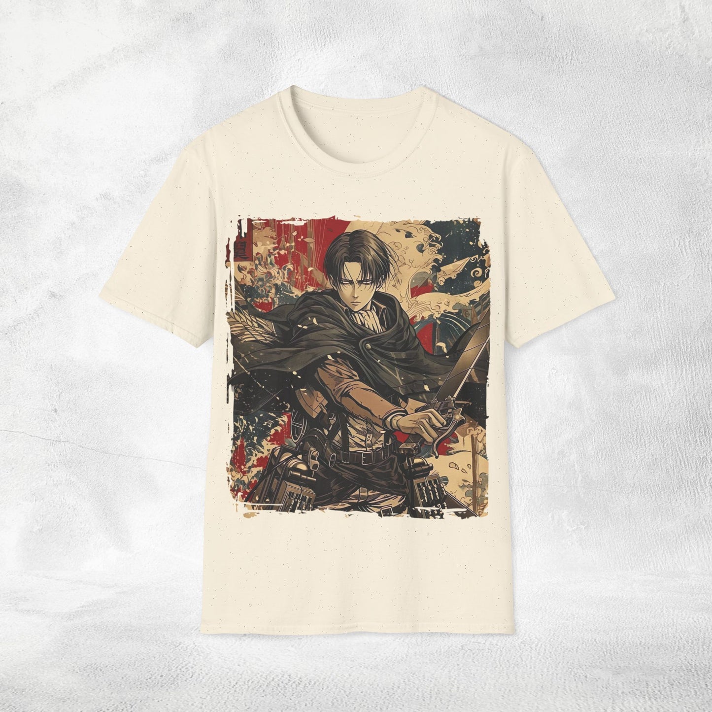Unisex anime shirt Levi Ackerman Attack on Titan
