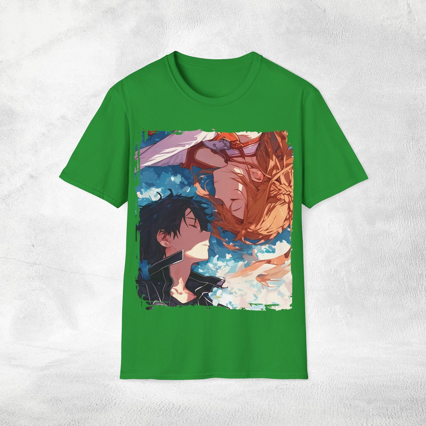 Unisex Anime shirt Kazuto Kirigaya / Kirito and Asuna Yuuki