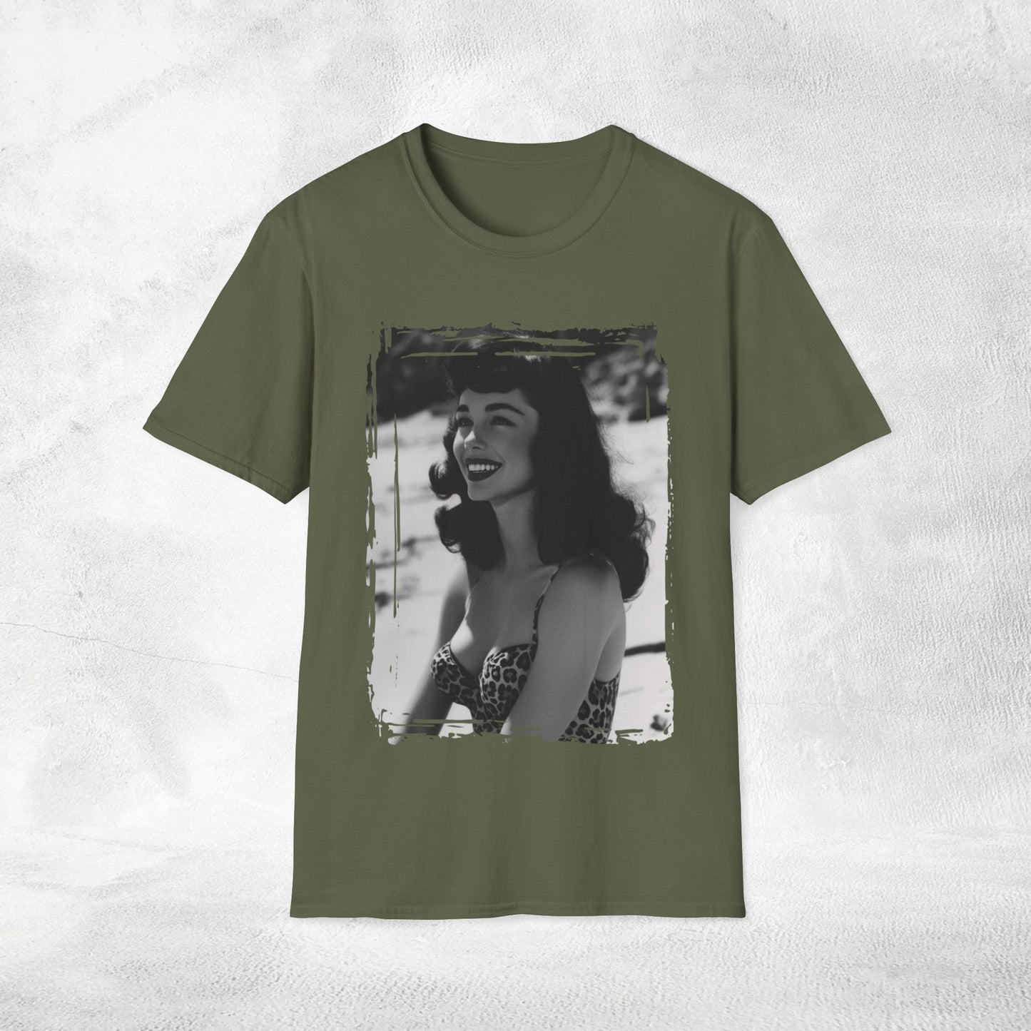 Mens T-Shirt Retro Girls
