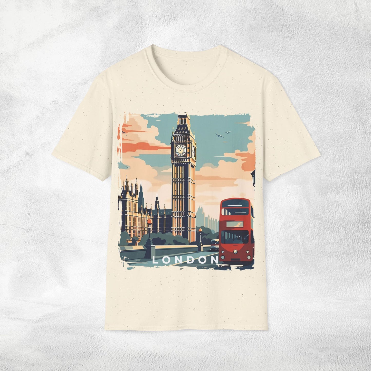 Women T-shirt London vacation tee