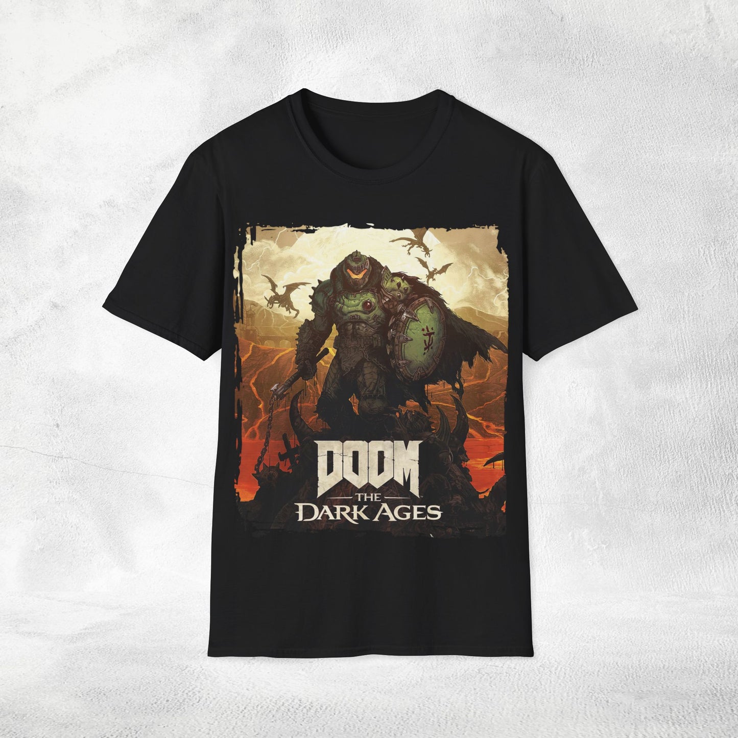 Unisex gaming shirt Doom the Dark Ages