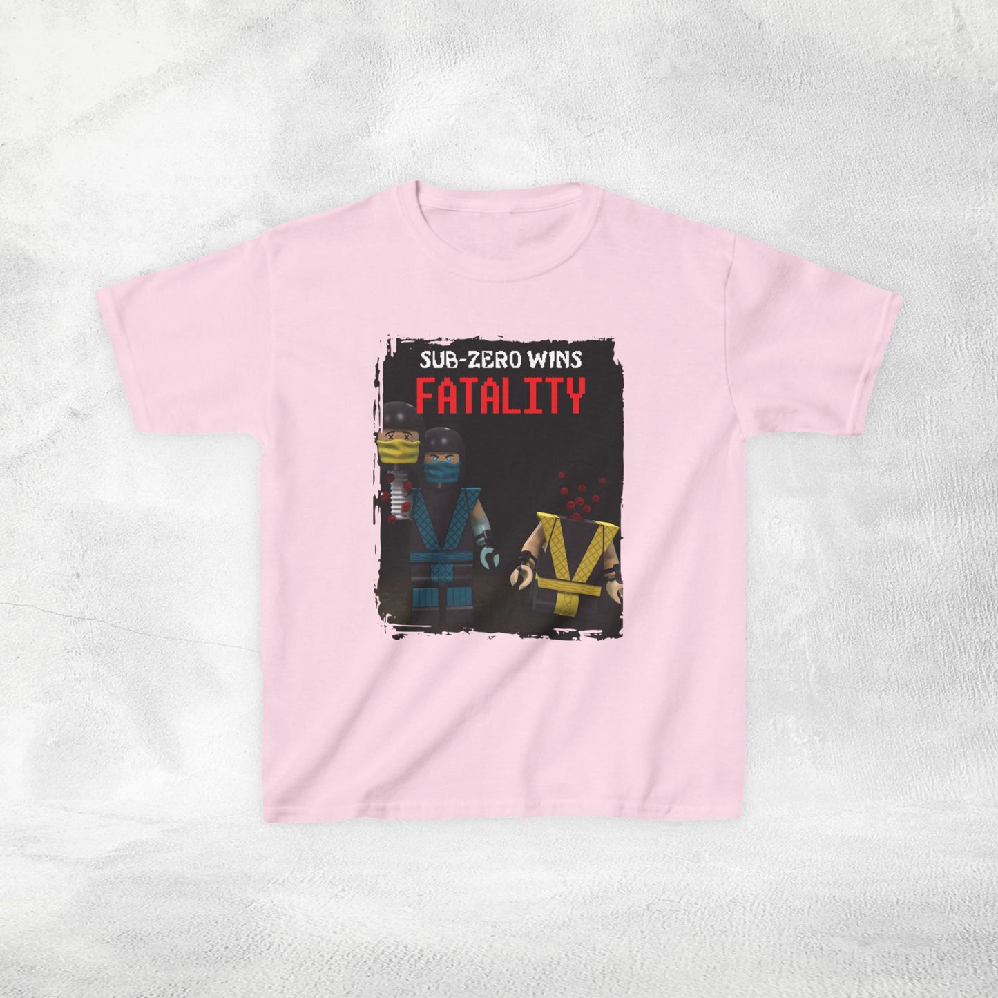 Kids  gaming shirt Mortal Kombat