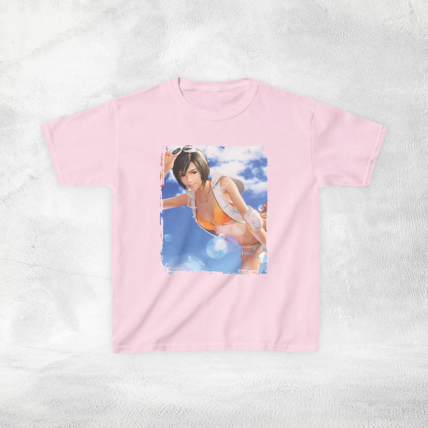 Kids  gaming shirt Final Fantasy Yuffie Kisaragi