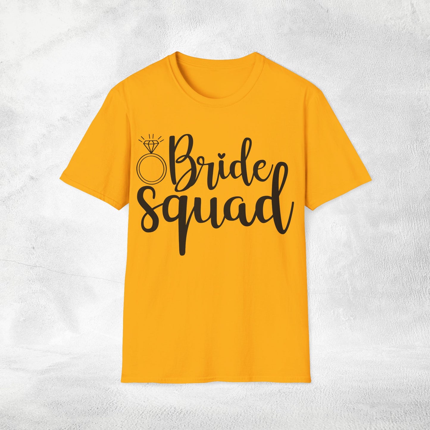 Women T-Shirt bride squad bachelorette party