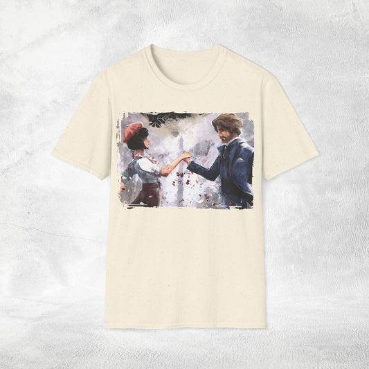 Unisex gaming shirt Expedition 33 Gustave and Sophie