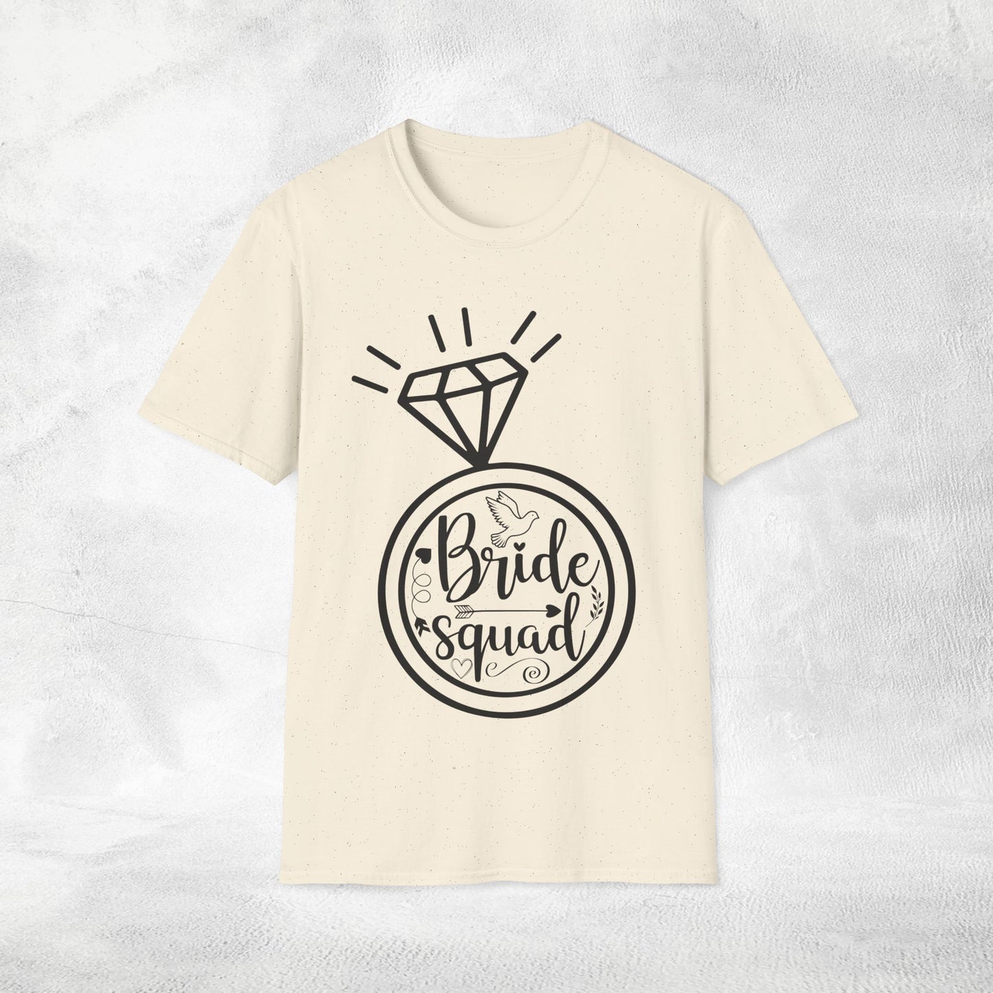 Women T-Shirt bride squad bachelorette party