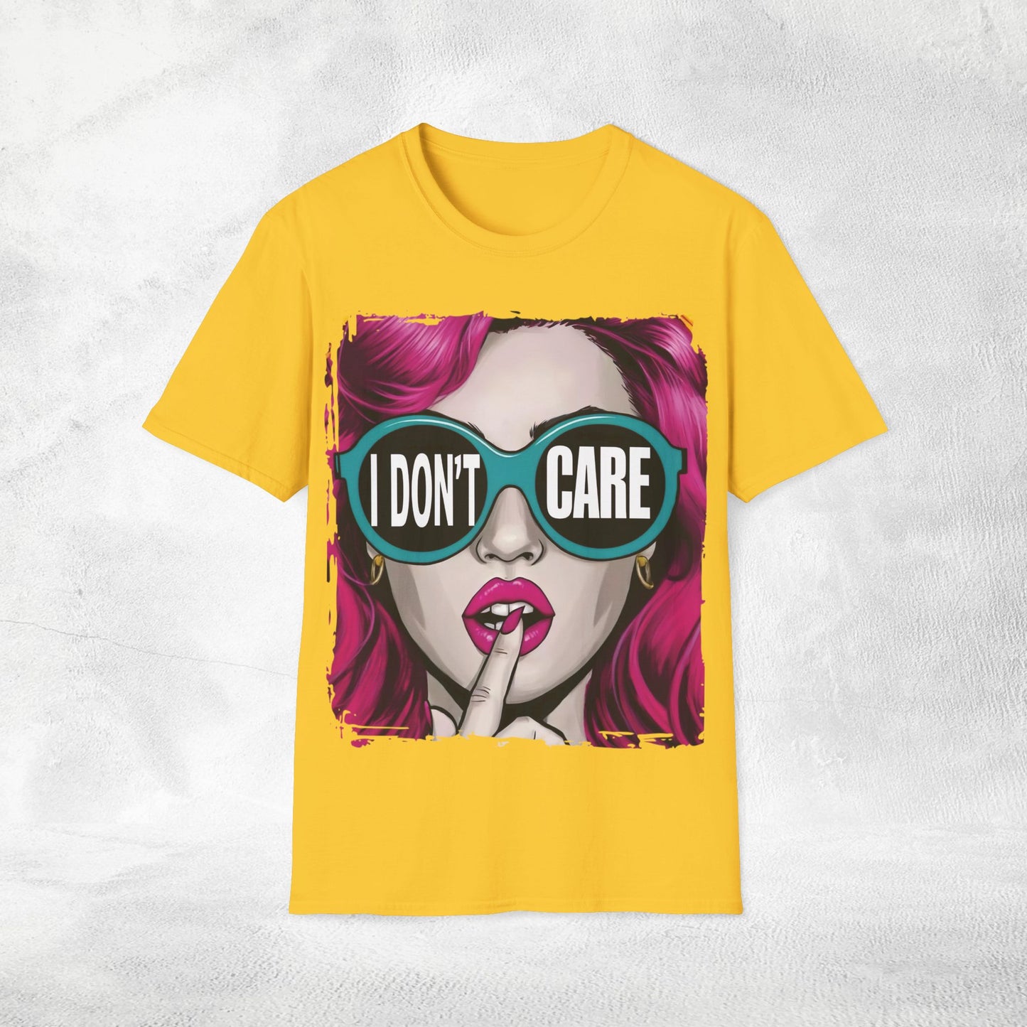 Womens T-shirt i dont care