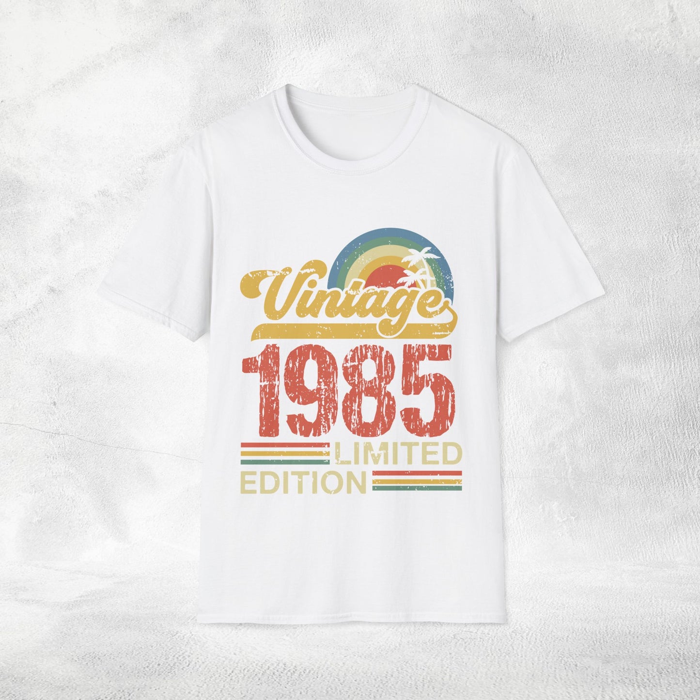 Unisex year of birth shirt 1985