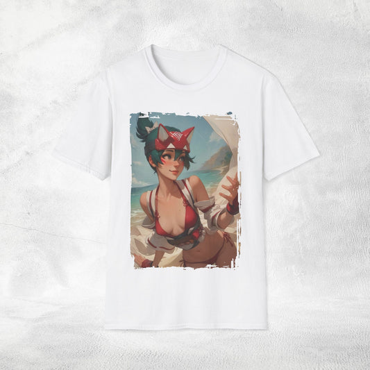 Unisex gaming shirt Overwatch Kiriko