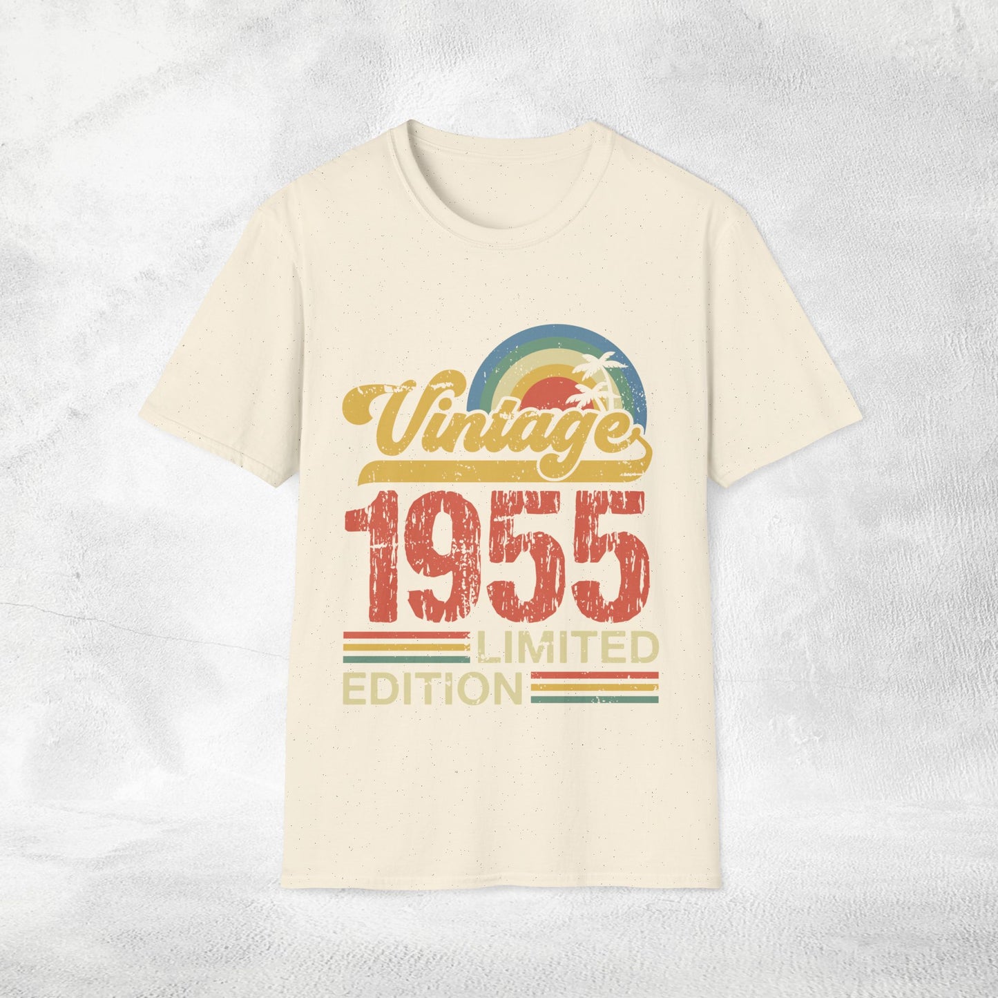 Unisex year of birth shirt 1955