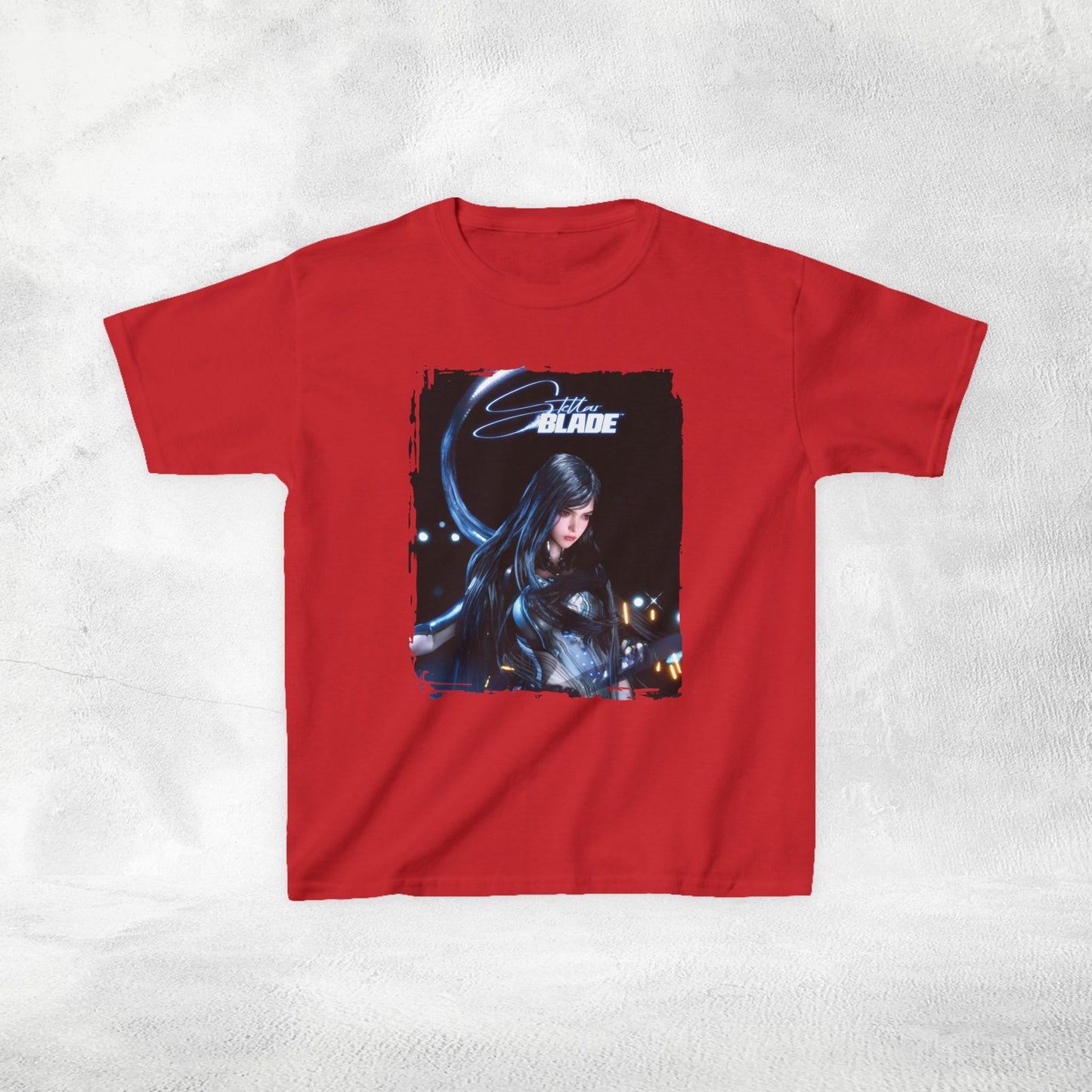 Kids  gaming shirt Stellar Blade Raven