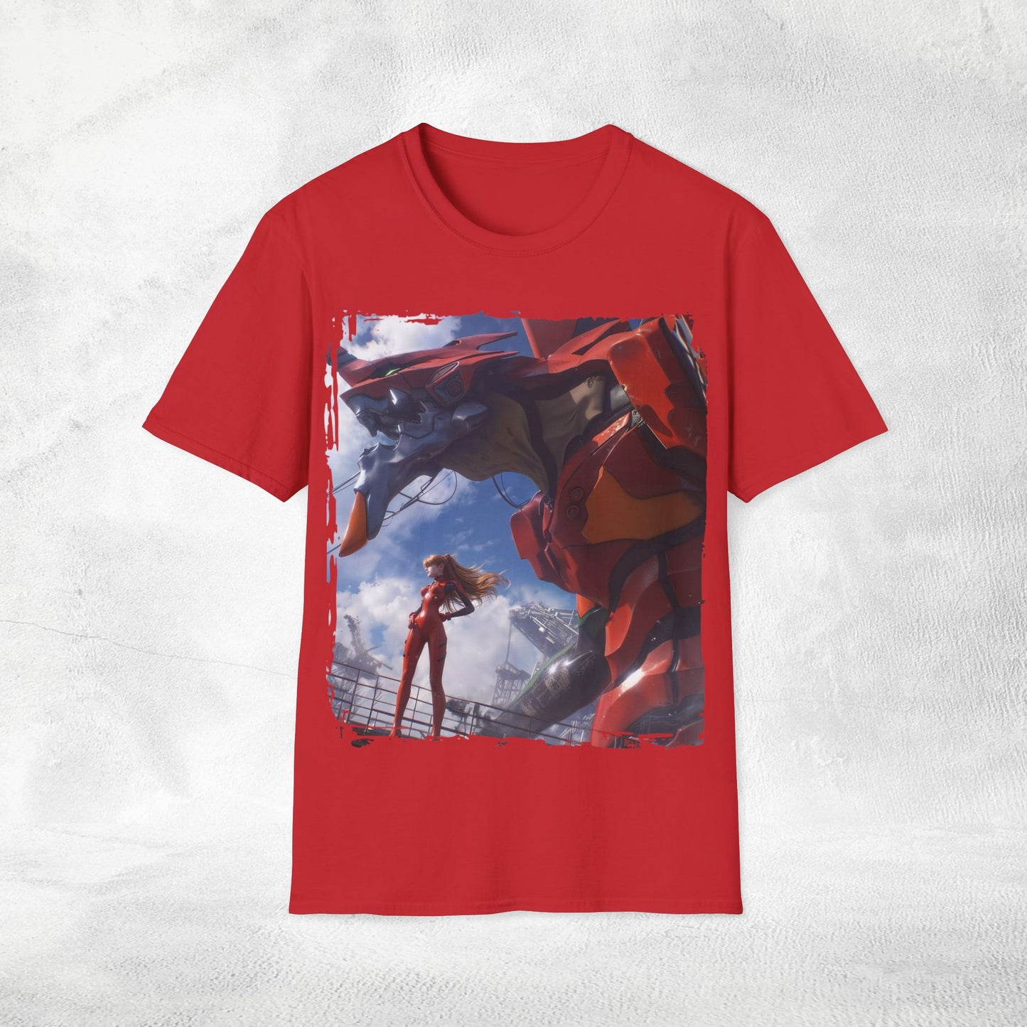 Unisex anime shirt Asuka Langley Soryu
