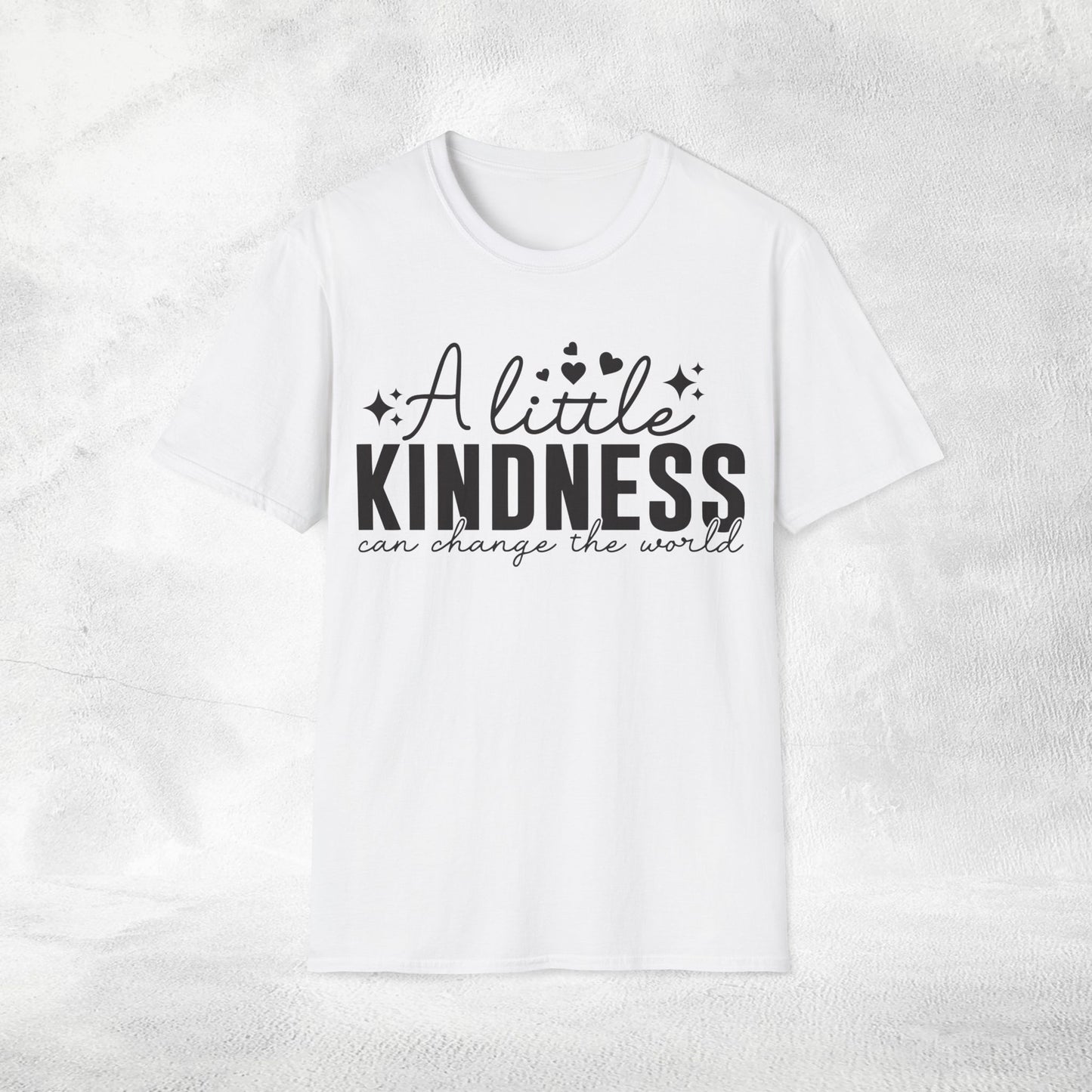 Women's Slogan T-shirt a little kindness