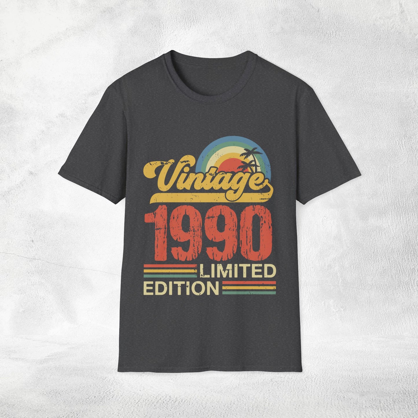 Unisex year of birth shirt 1990