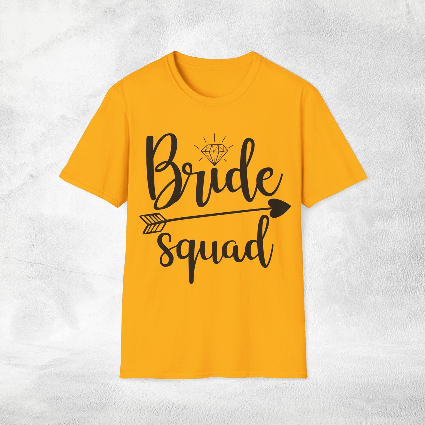 Women T-Shirt bride squad bachelorette party