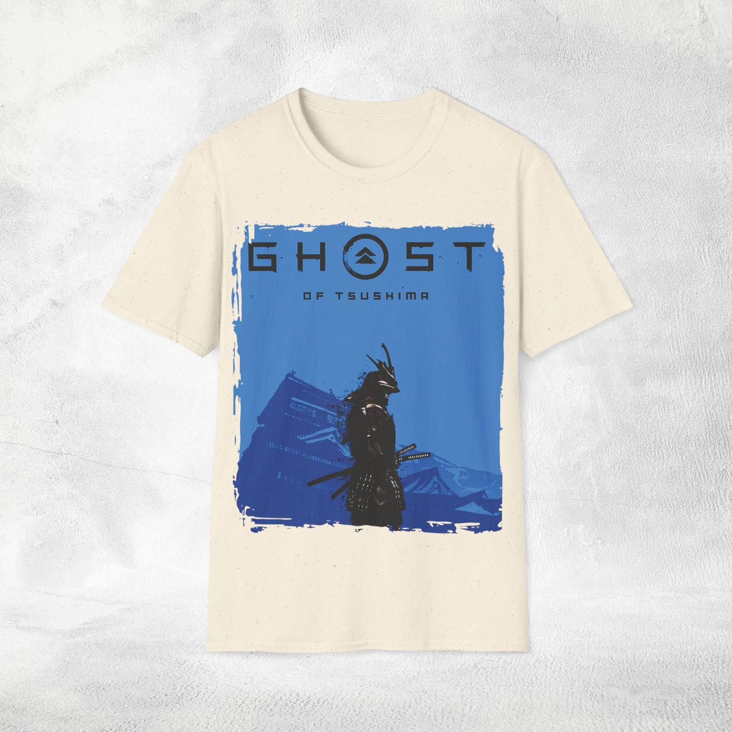 Unisex gaming shirt Ghost of Tsushima