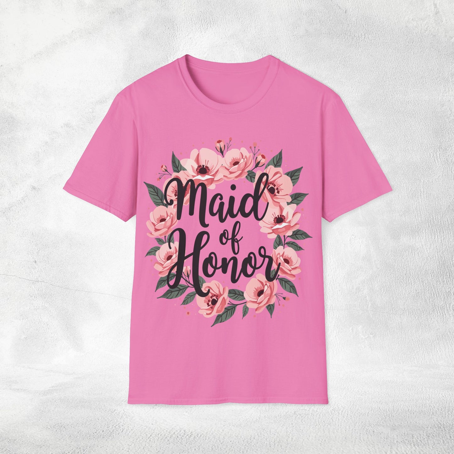 Women T-Shirt Maid of Honor bachelorette party