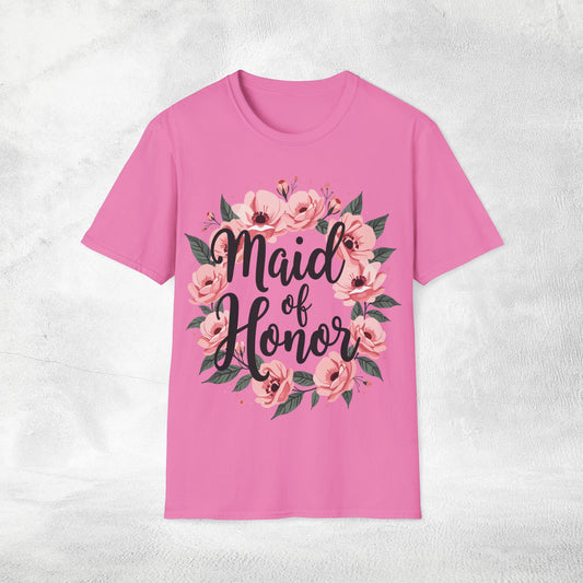 Women's T-Shirt Maid of Honor bachelorette party