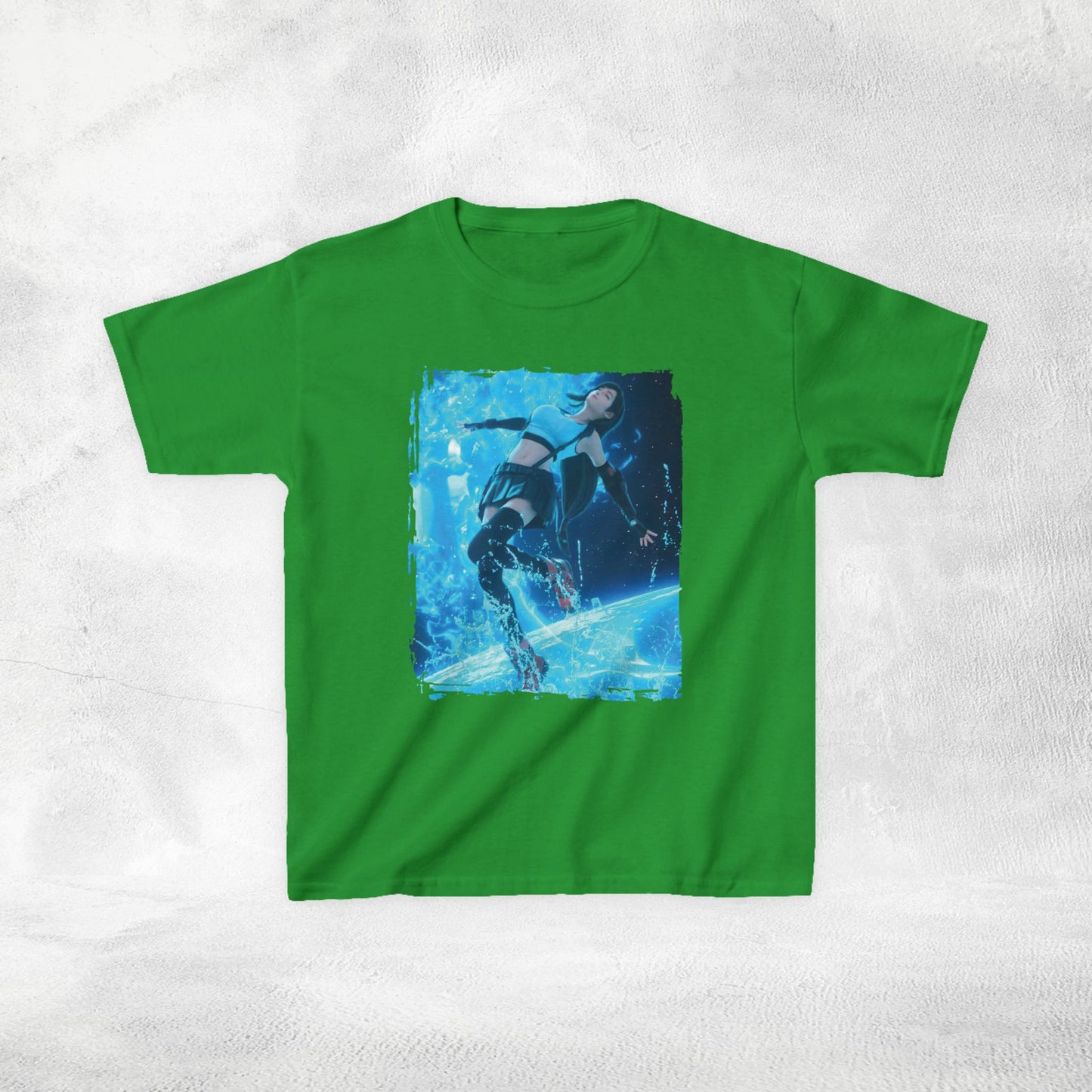 Kids gaming shirt Final Fantasy Tifa Lockhart