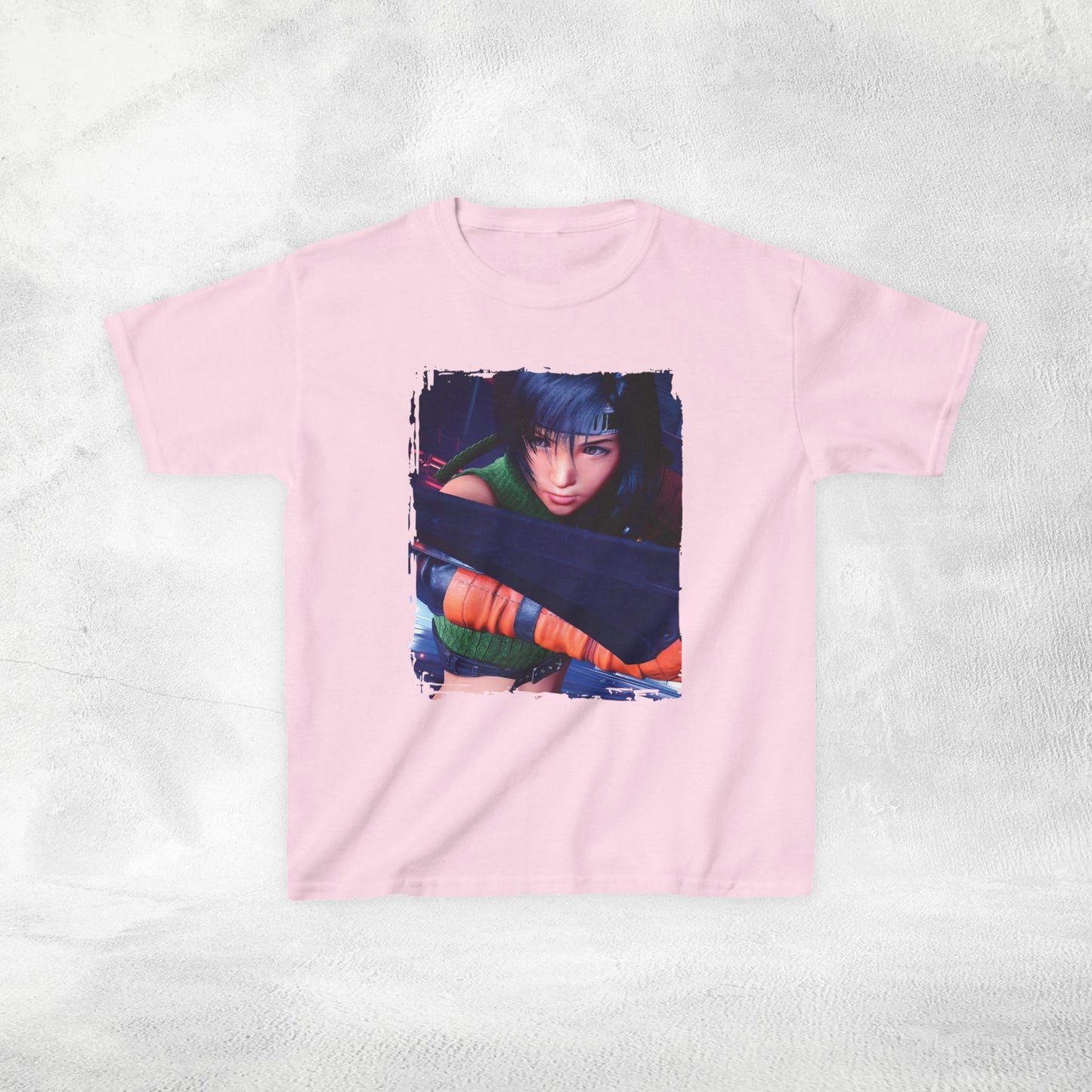 Kids gaming shirt Final Fantasy Yuffie Kisaragi