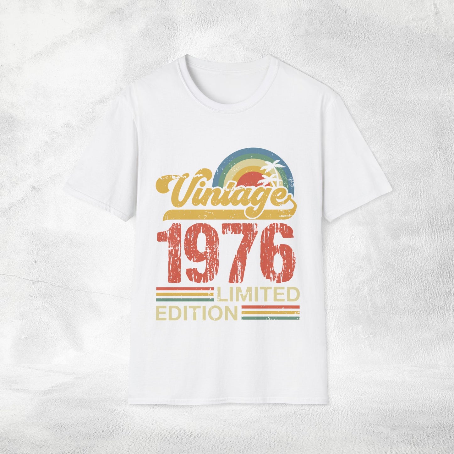 Unisex year of birth shirt 1976
