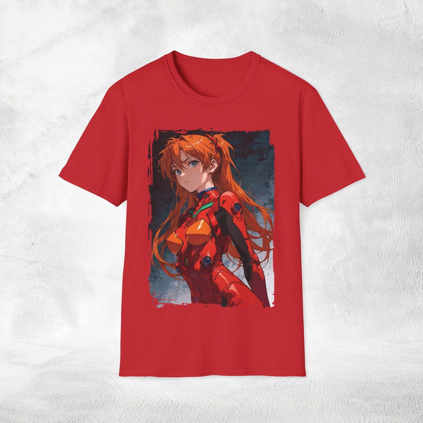 Unisex anime shirt Asuka Langley Soryu