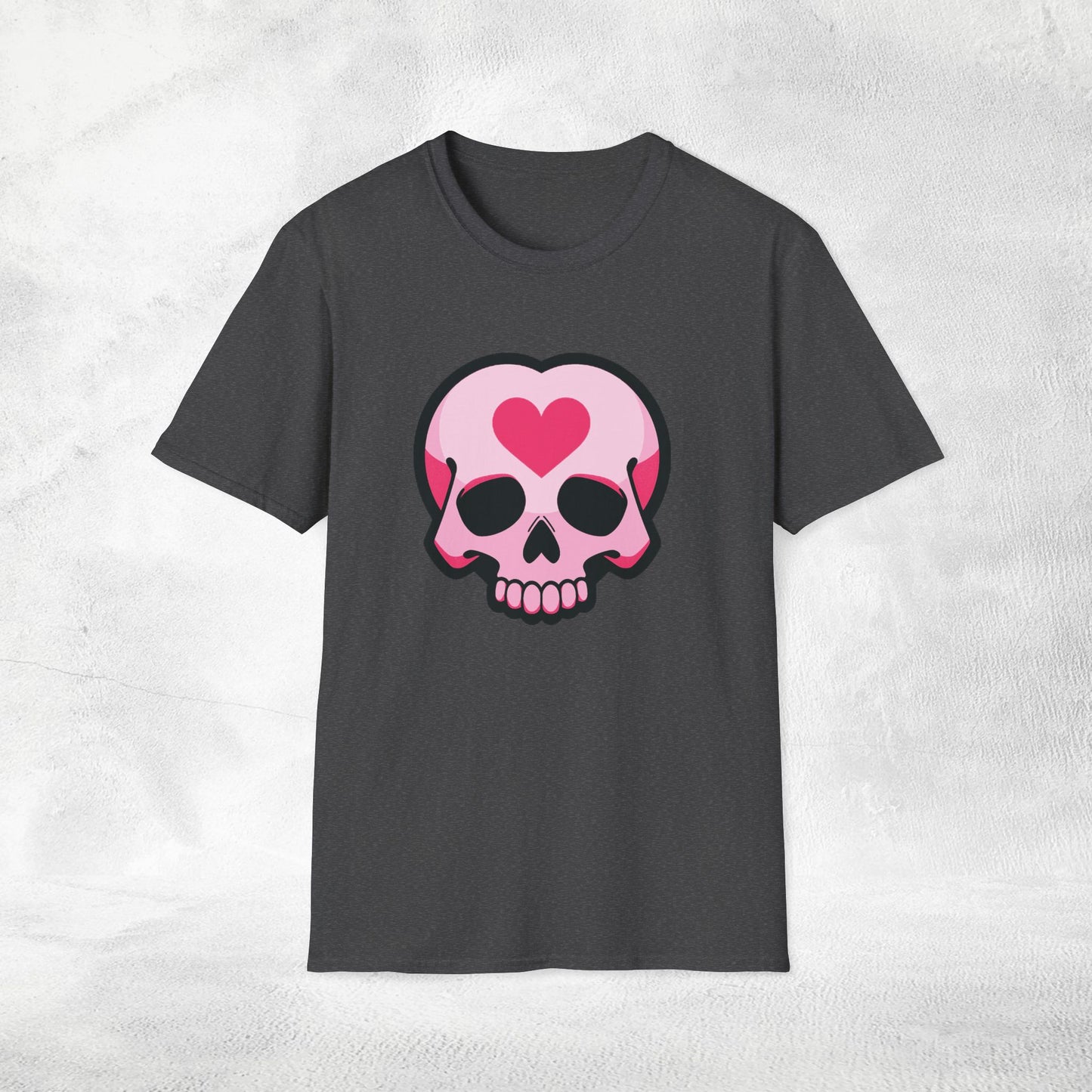 Unisex Gothic Shirt Pastel Skull