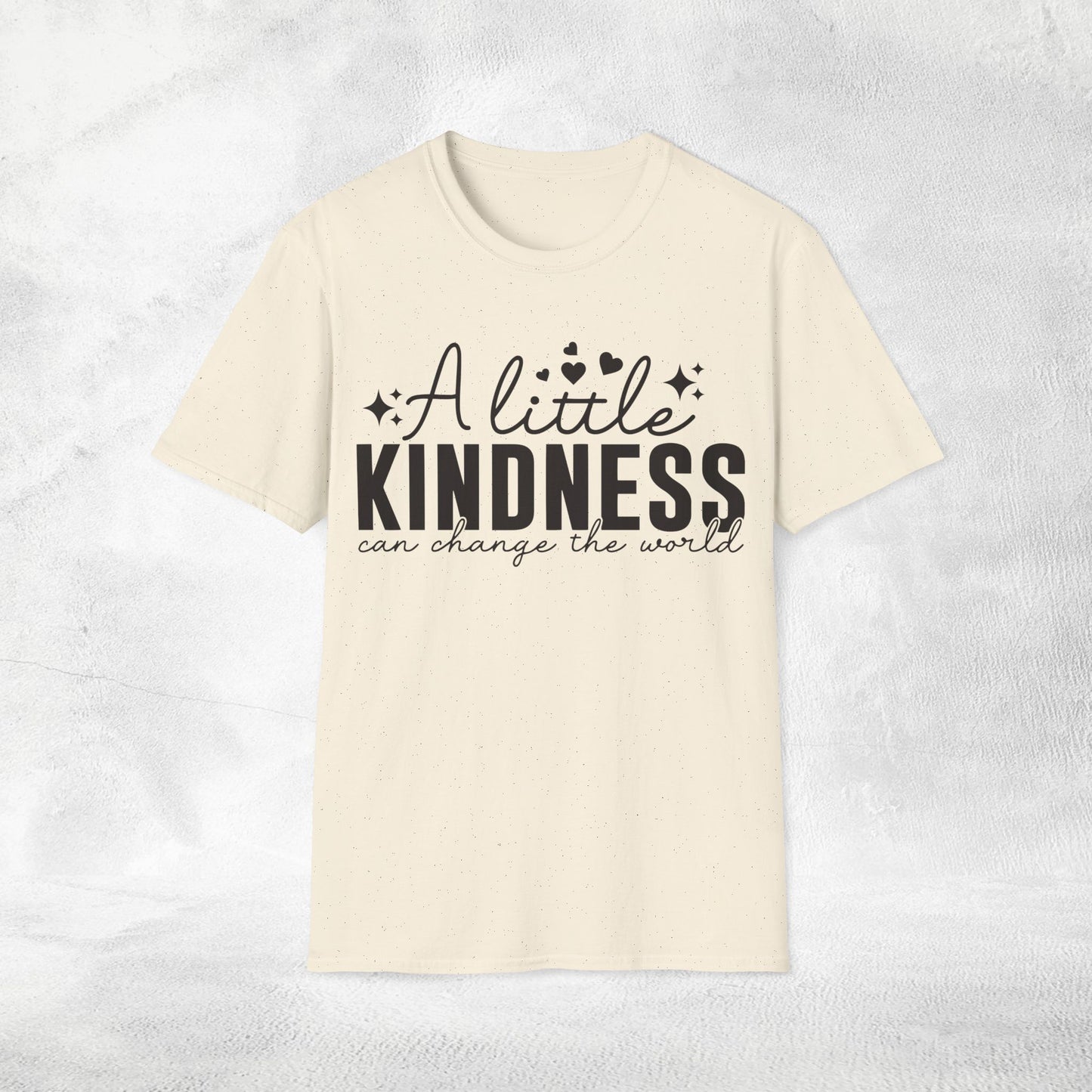 Women's Slogan T-shirt a little kindness