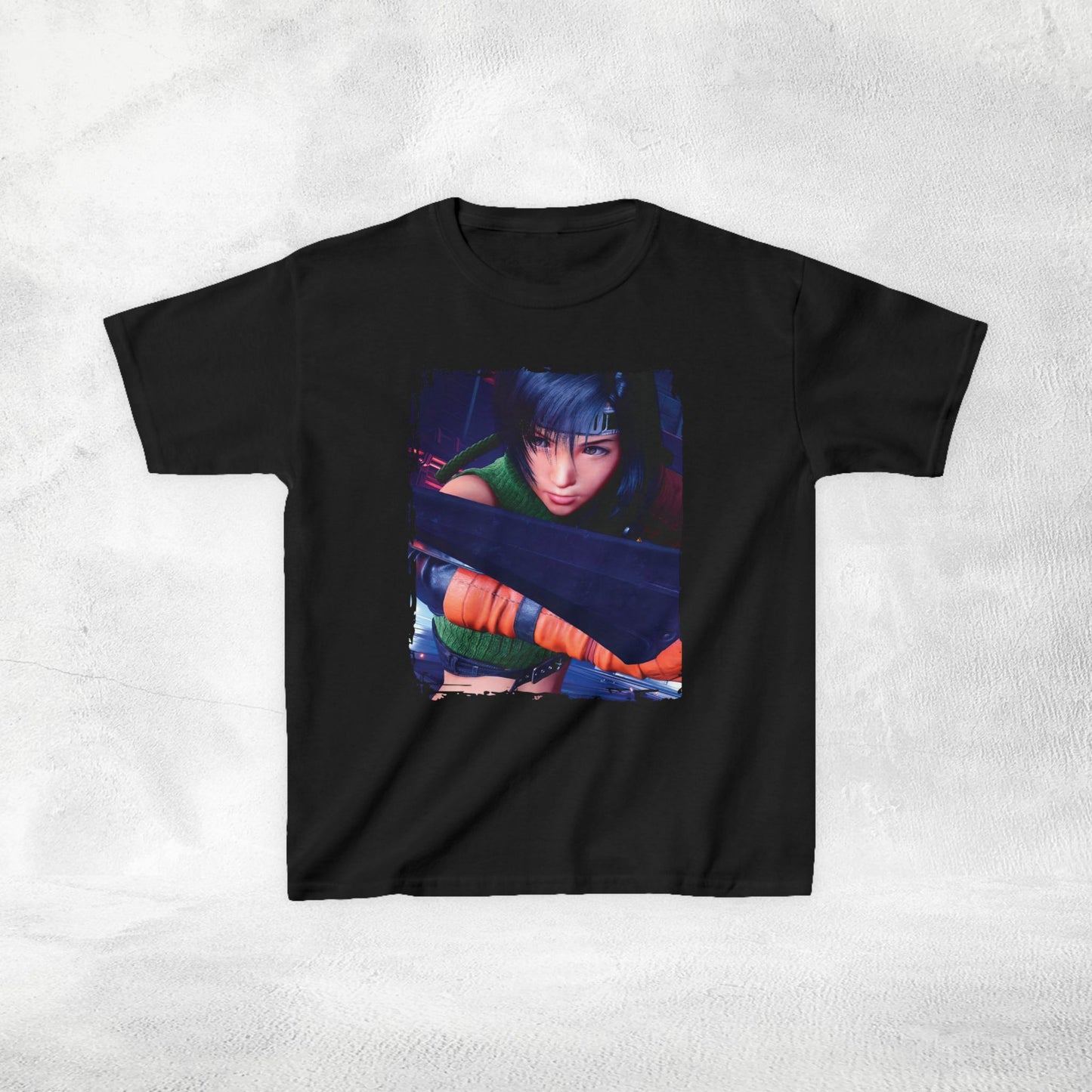 Kids gaming shirt Final Fantasy Yuffie Kisaragi