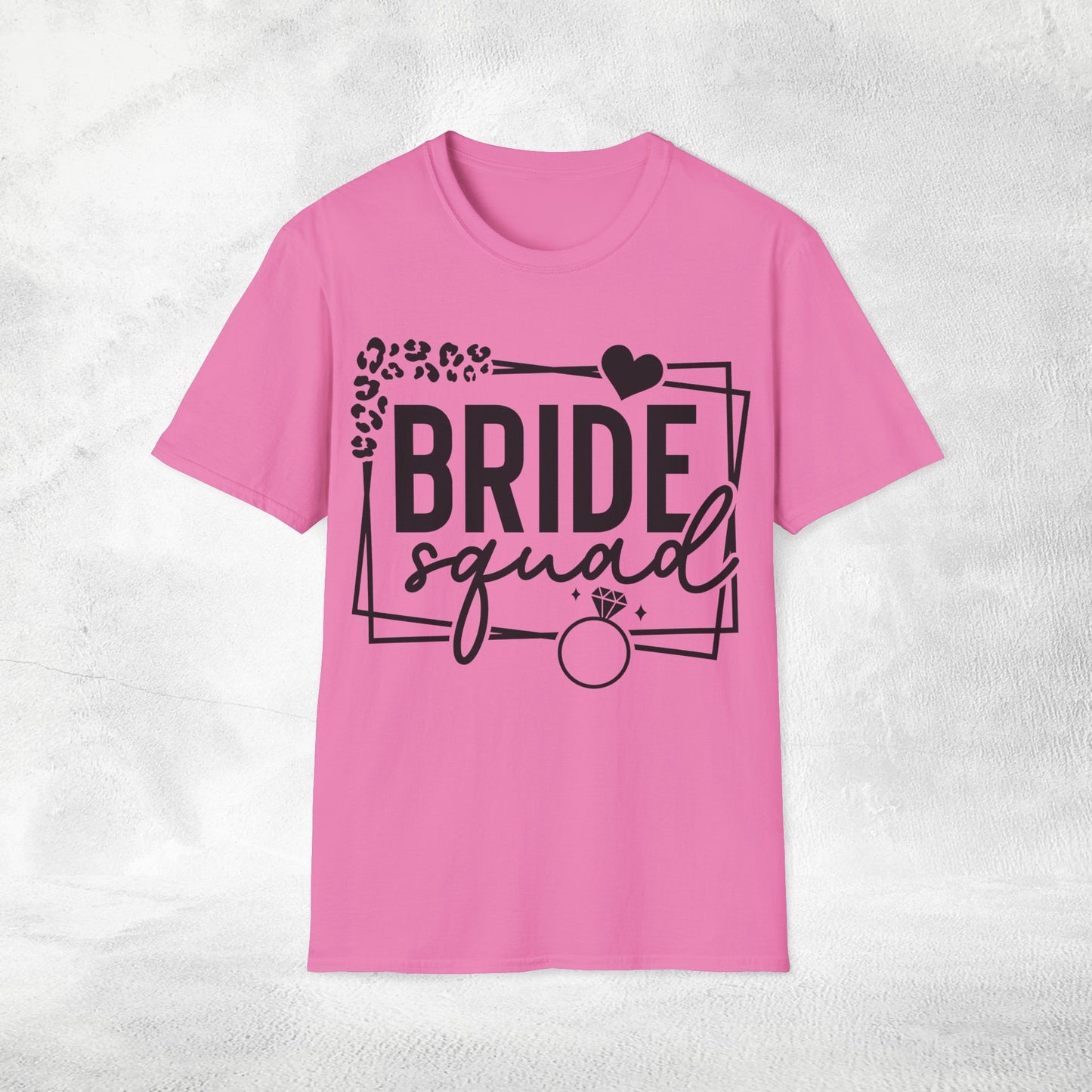 Women T-Shirt bride squad bachelorette party