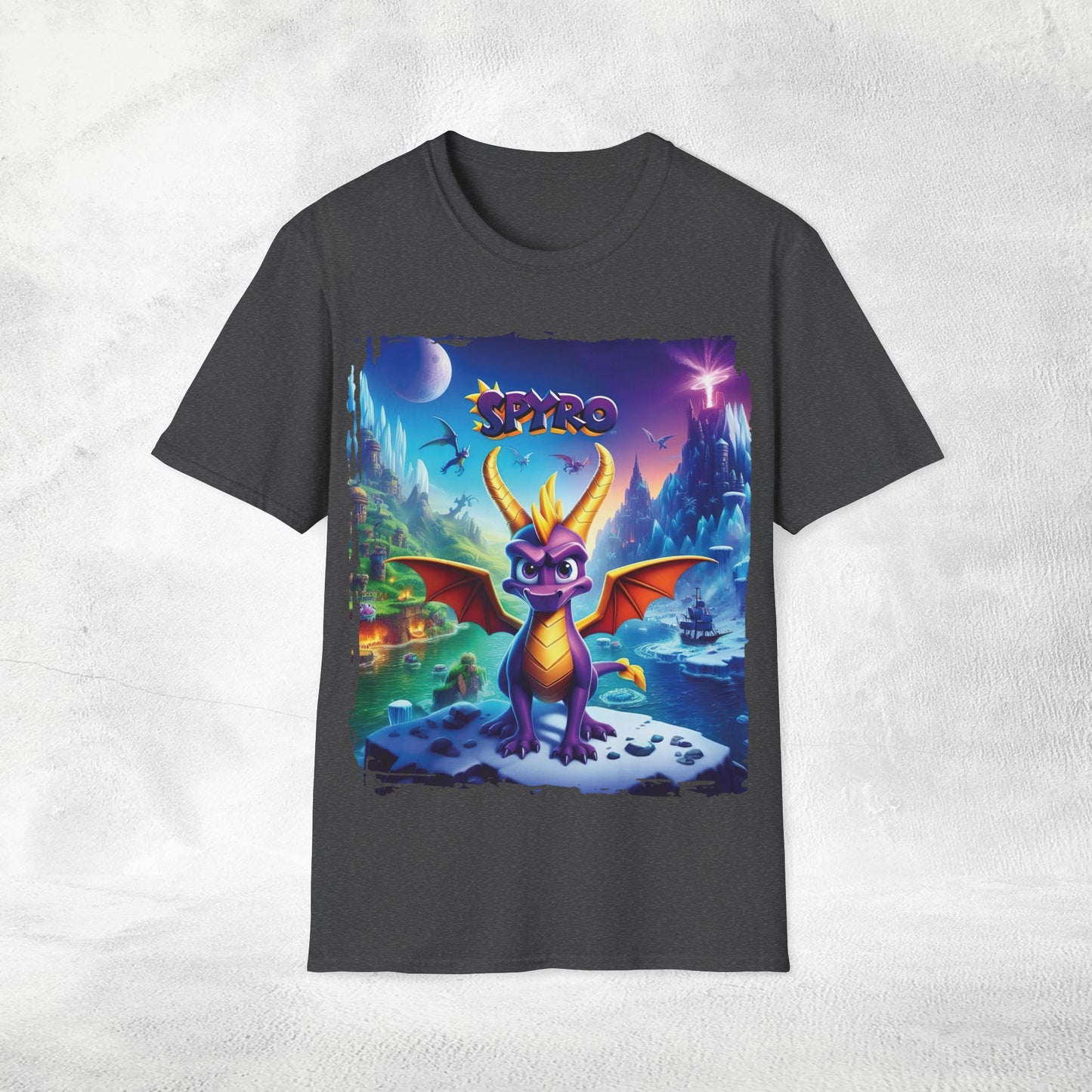 Unisex gaming shirt Spyro the Dragon