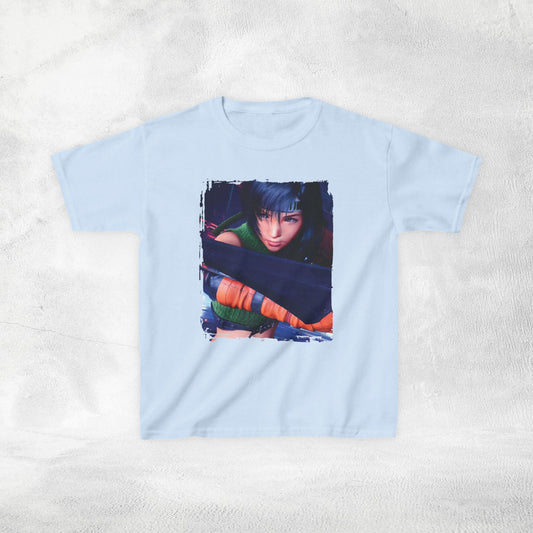 Kids  gaming shirt Final Fantasy Yuffie Kisaragi