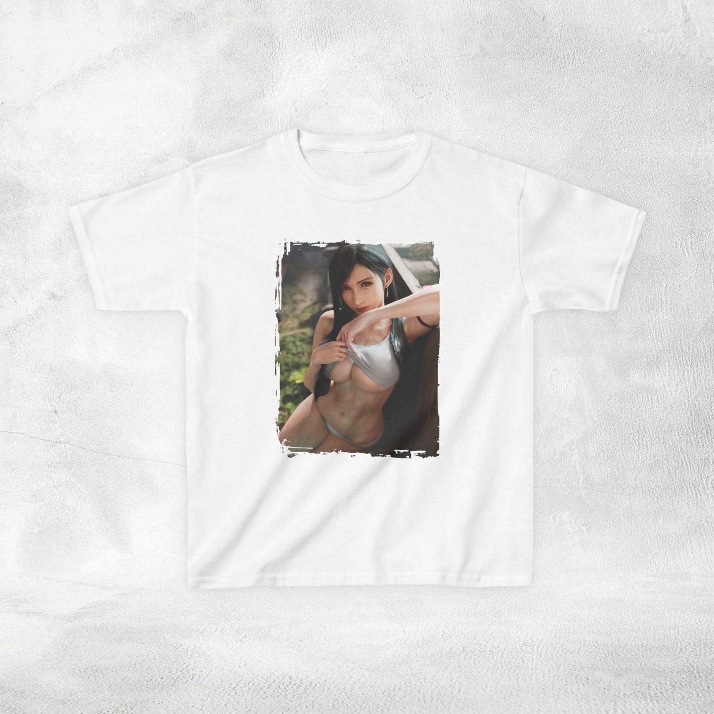 Kids gaming shirt Final Fantasy Tifa Lockhart