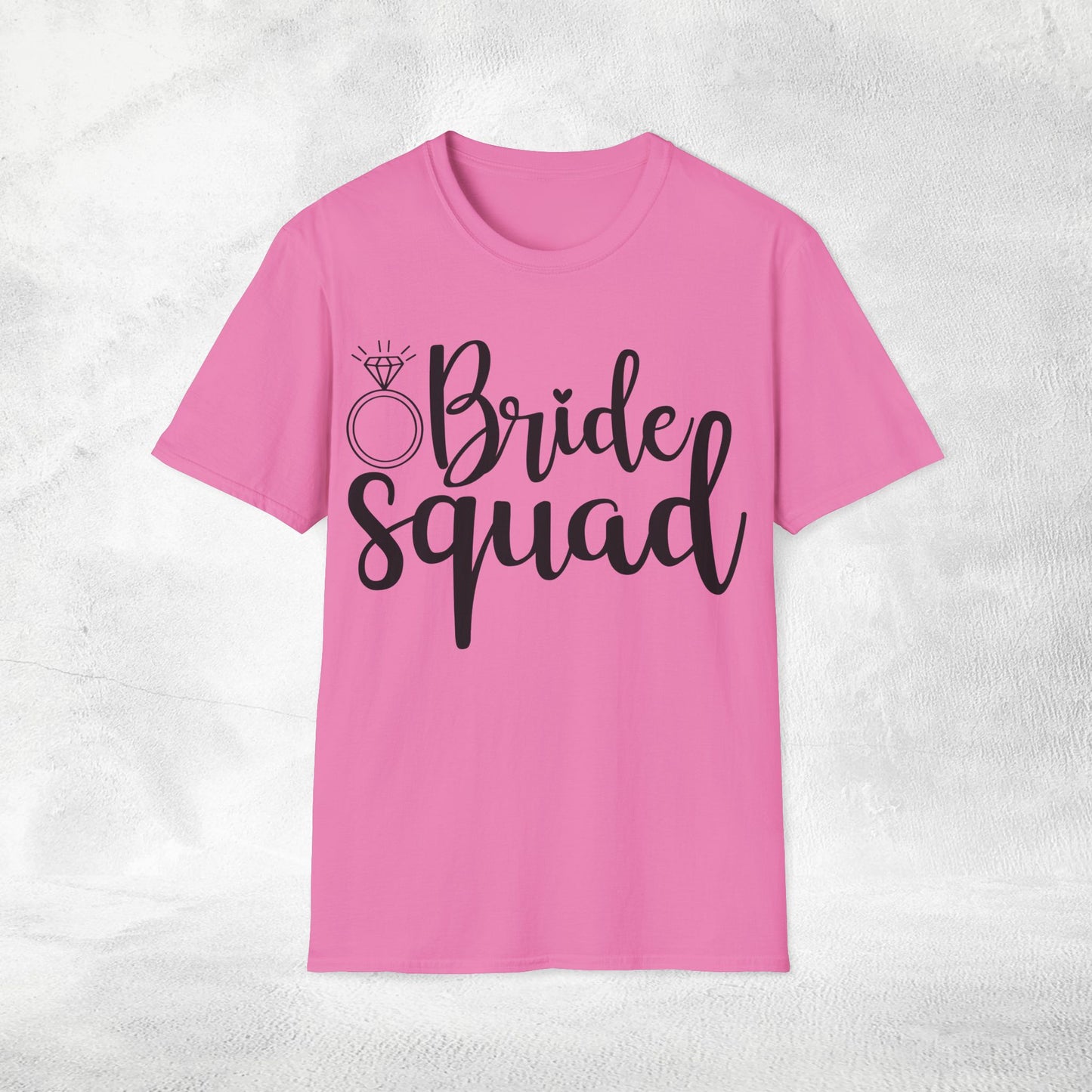 Women T-Shirt bride squad bachelorette party