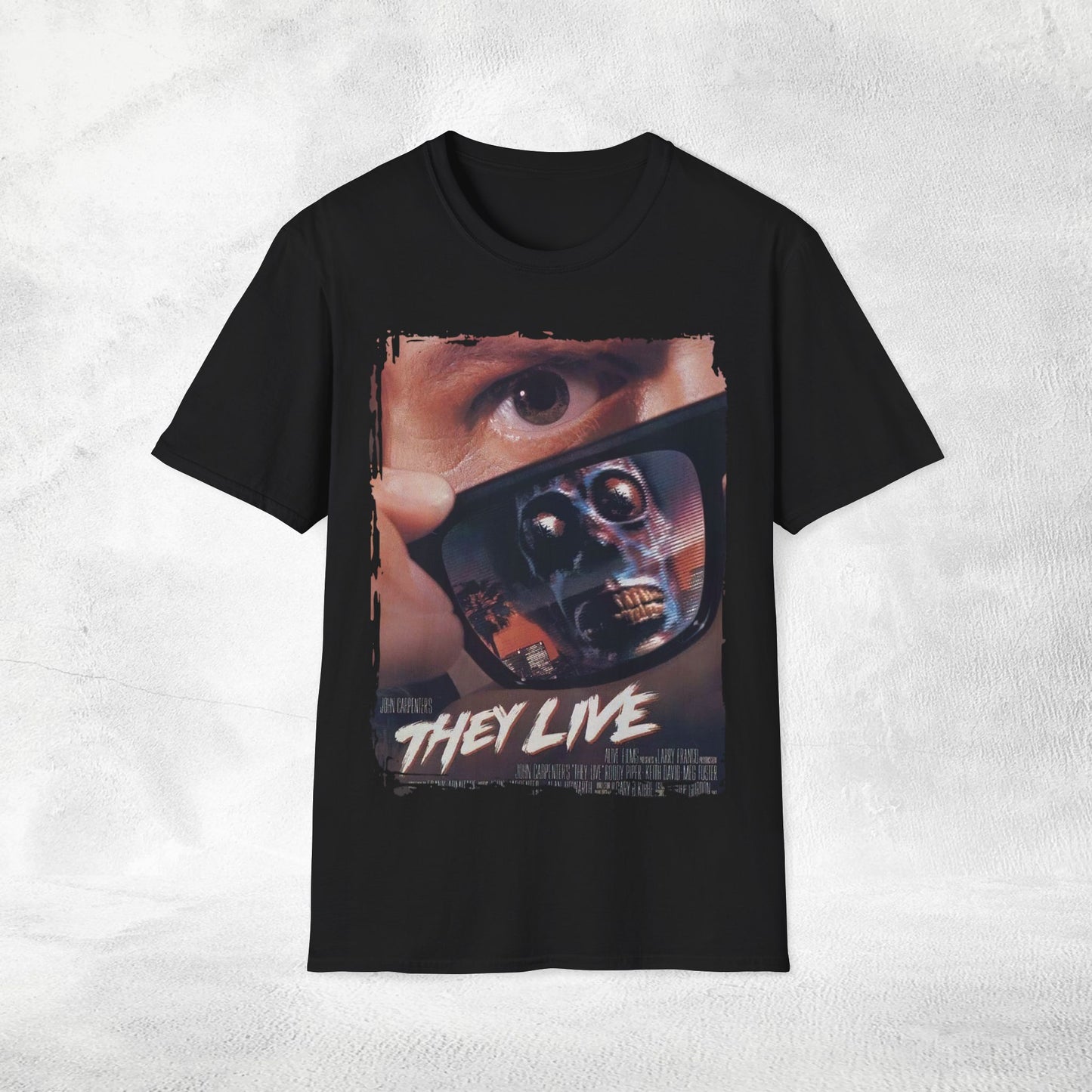 Unisex movie shirt They Live