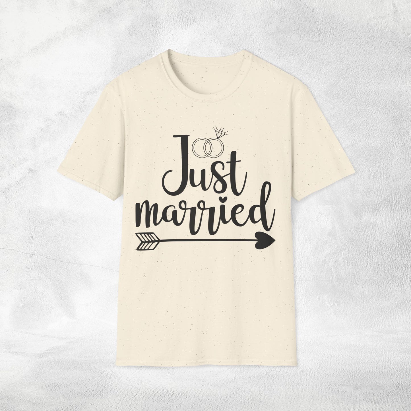 Women T-Shirt just married bachelorette party
