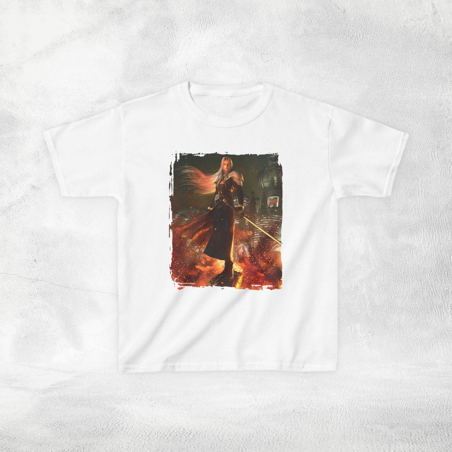 Kids gaming shirt Final Fantasy Sephiroth