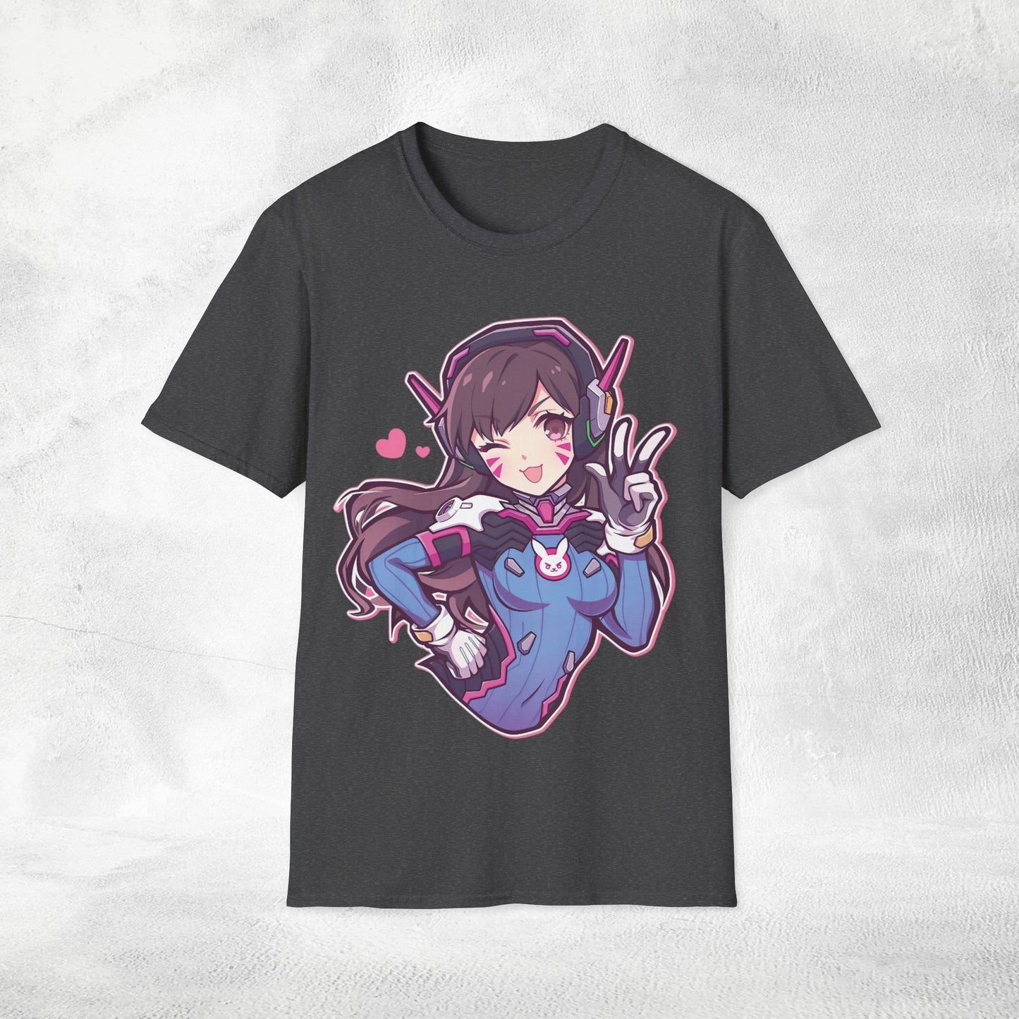 Unisex gaming shirt Overwatch Dva