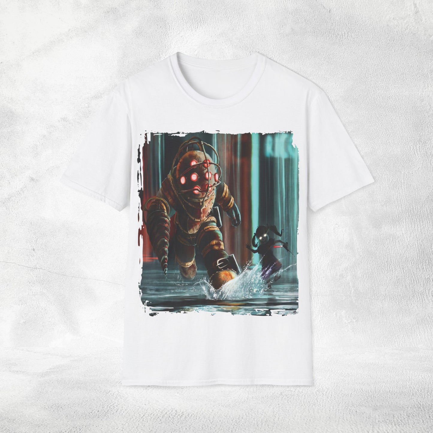 Unisex gaming shirt Bioshock Big Daddy