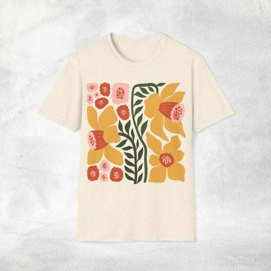 Womens shirt Dänische Blumen