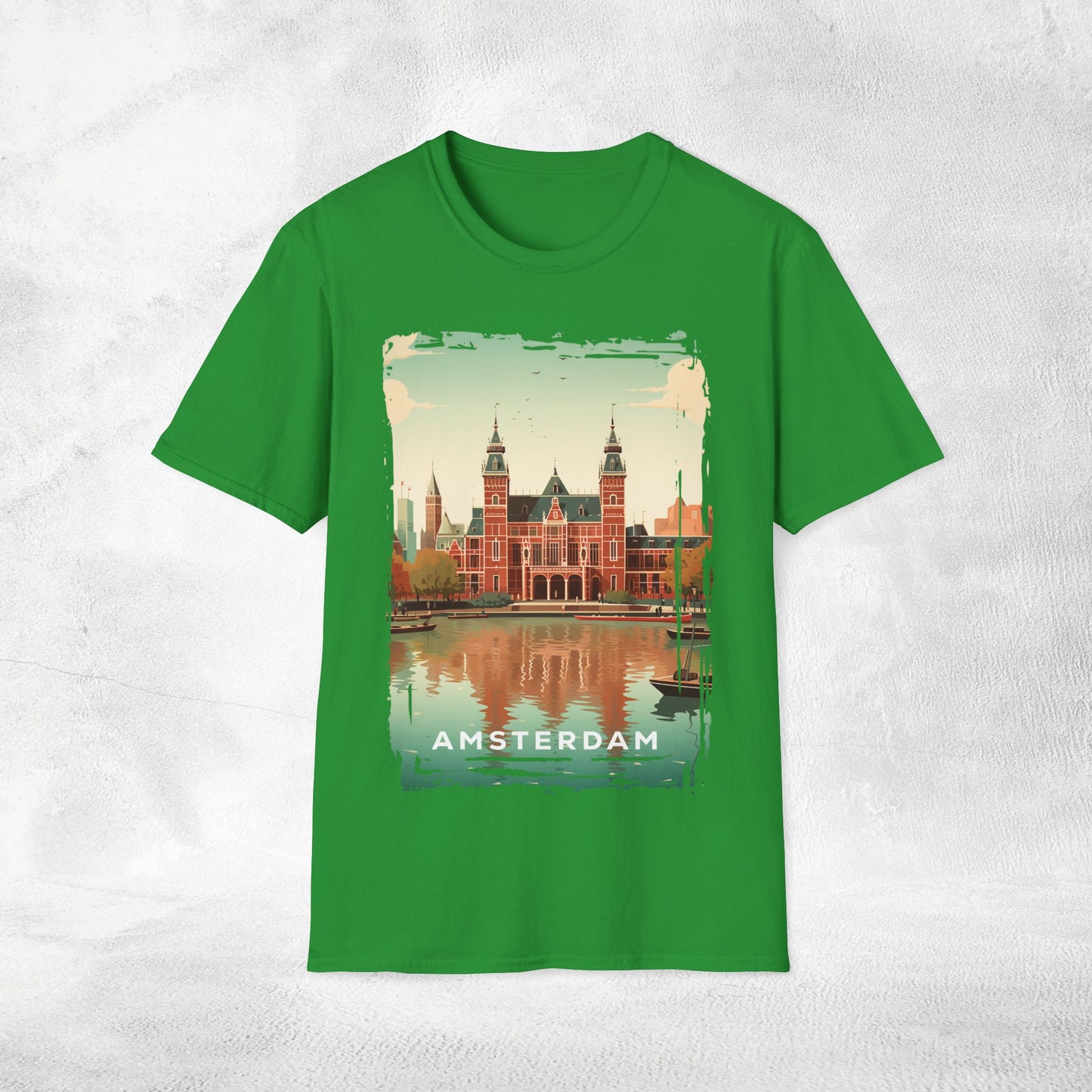 Women T-shirt Amsterdam vacation tee