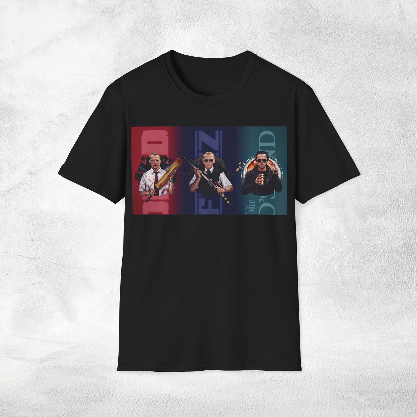 Unisex movie shirt Cornetto trilogy