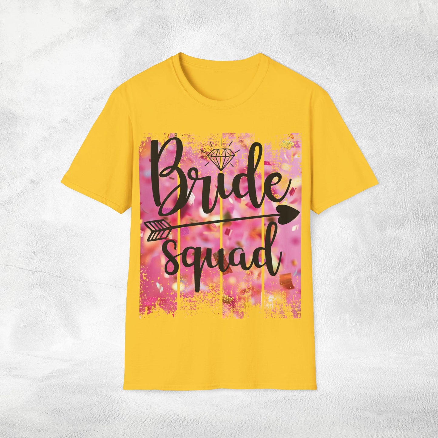 Women T-Shirt bride squad bachelorette party